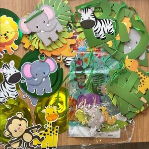 Jungle Safari Animal Party Decorations